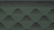 Kerabit Мягкая черепица S+ (3м²) (Зелено-черный )
